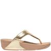 FIT FLOP WOMENS WEDGE TOE POST SANDAL - PLATINO